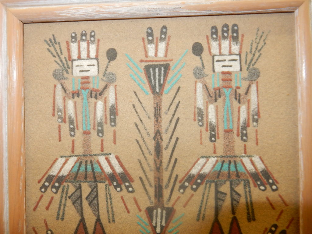 Navajo Sand painting - Native American Trading Co.